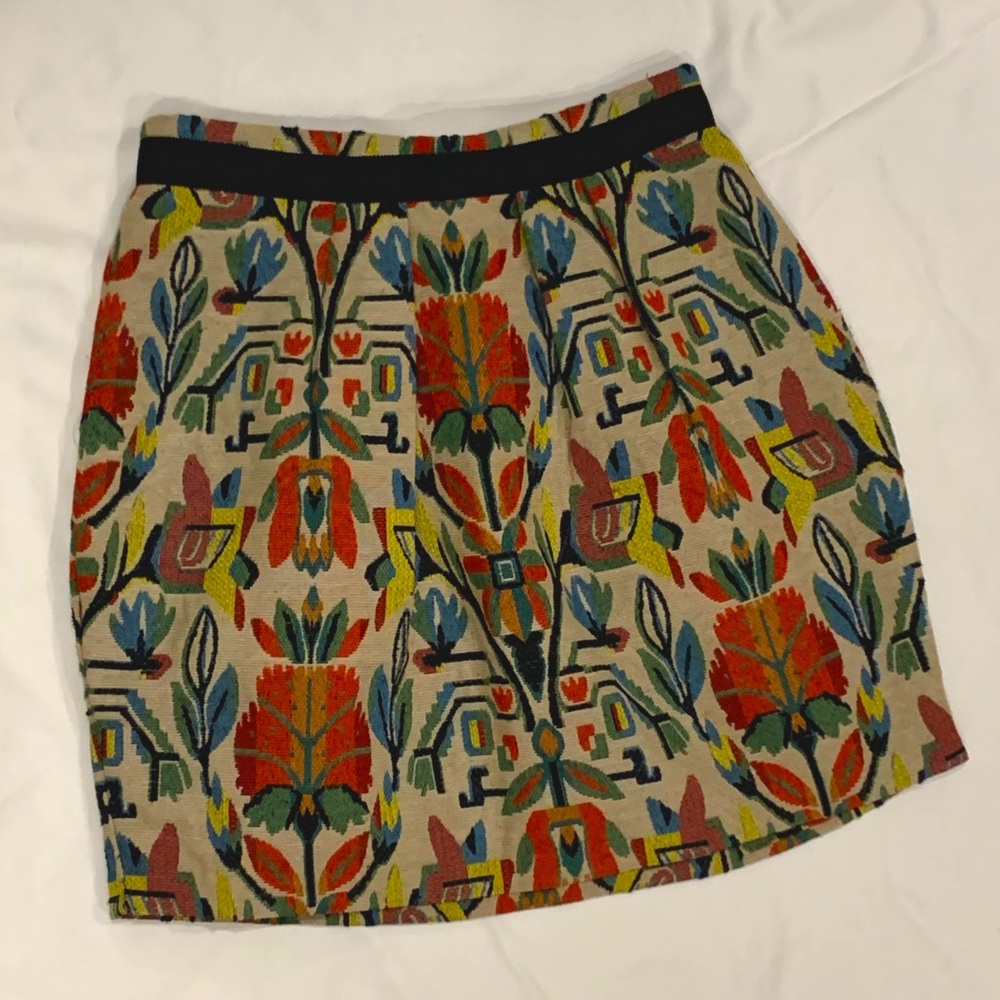 Brocade Mini Skirt